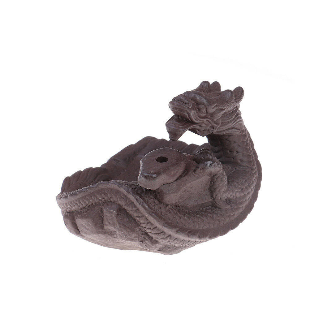 Dragon Incense Burners Smoke Back flow Best Cone Censer Stick Holder Home DeBDA