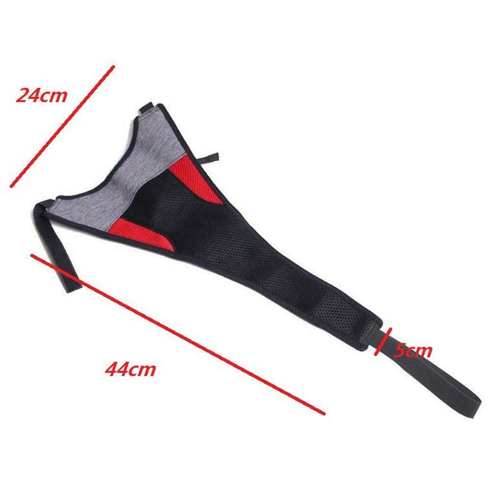 Bike Sweat Cover Catcher Indoor Riding Frame Guard Net Cover Belt Red