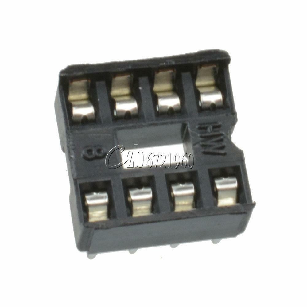 20PCS 8-Pins DIP IC Sockets Adaptor Solder Type Socket