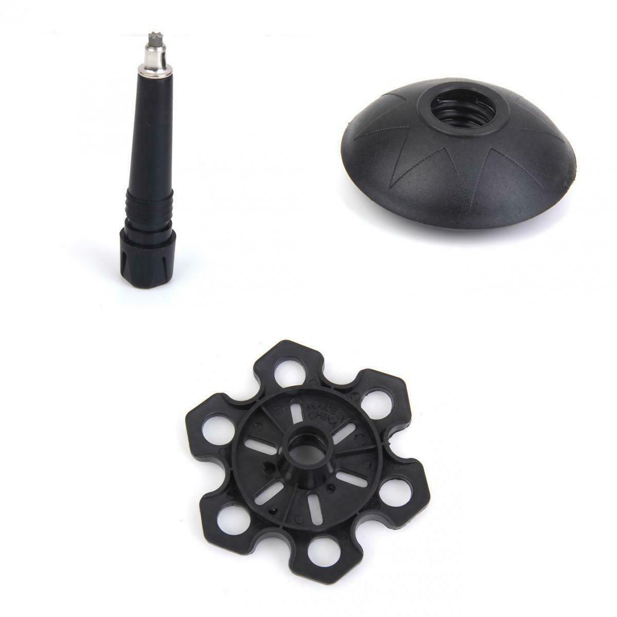 Trekking Poles Stick Alpenstock Long Rod Tip+2 Rubber End   Basket Replacement