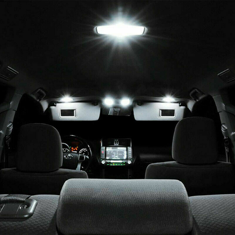 16pcs White LED Light Interior Kit Bulbs + License For Ford F250 F350 1999-2017