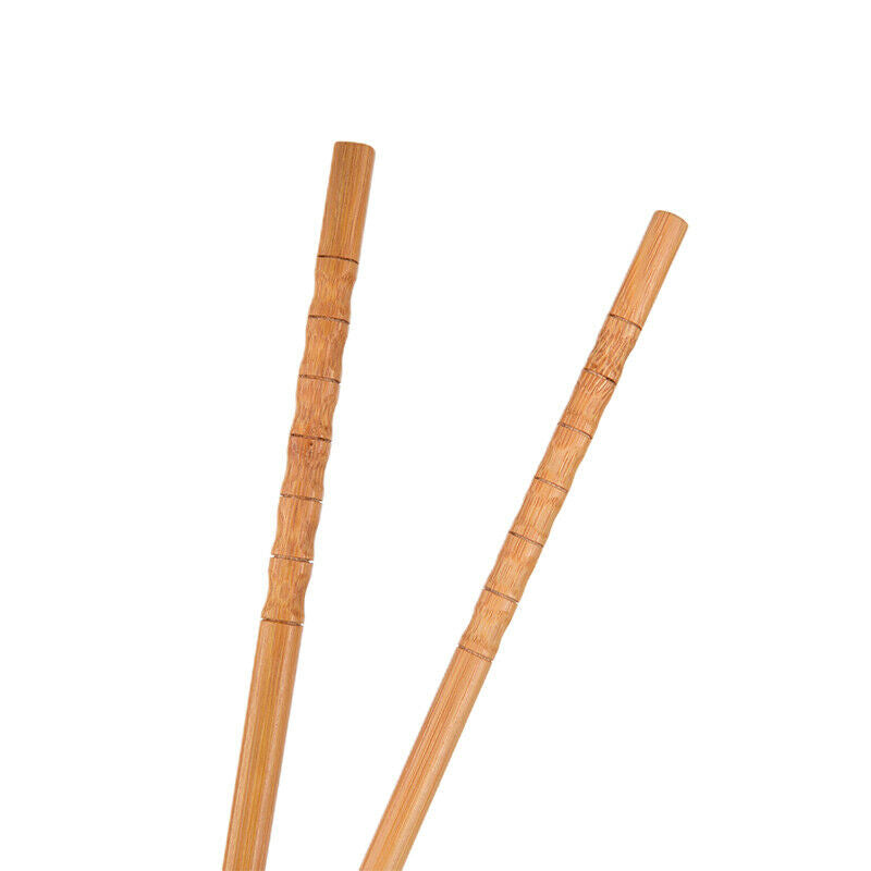 Natural Bamboo Woods Chopsticks Carbonizations ChopSticks Reusable Sushi StiDEAU