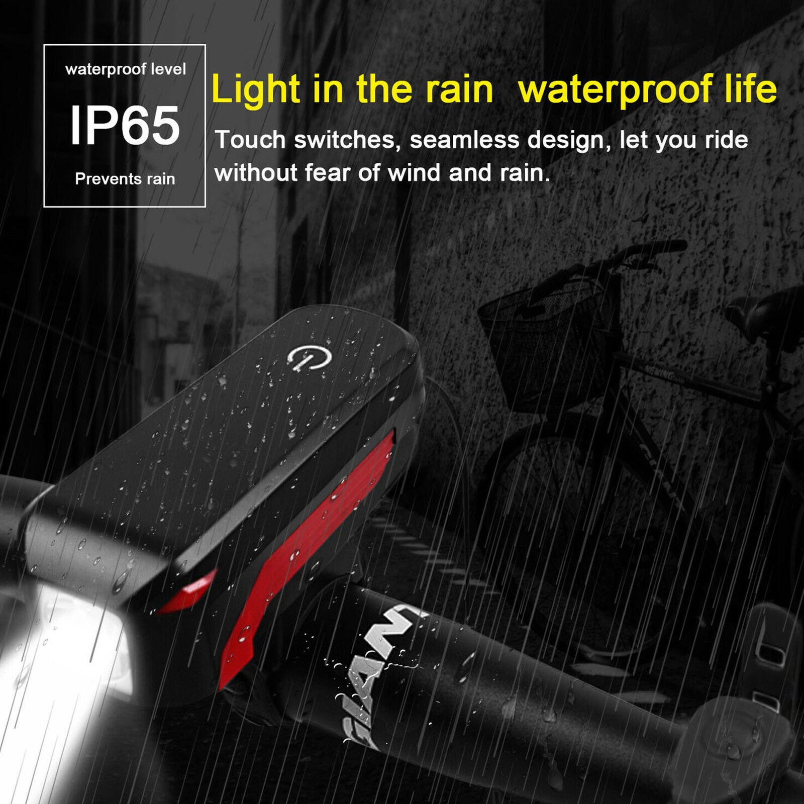 USB Rechargeable T6 LED Bicycle Bike Front Head Light Headlight Lamp +140dB Horn