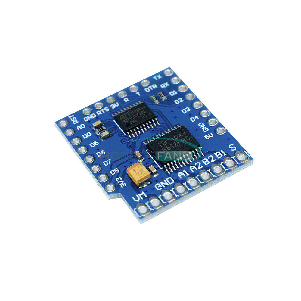 Motor Shield For WeMos D1 mini I2C Dual Motor Driver TB6612FNG (1A) V1.0.0 M85