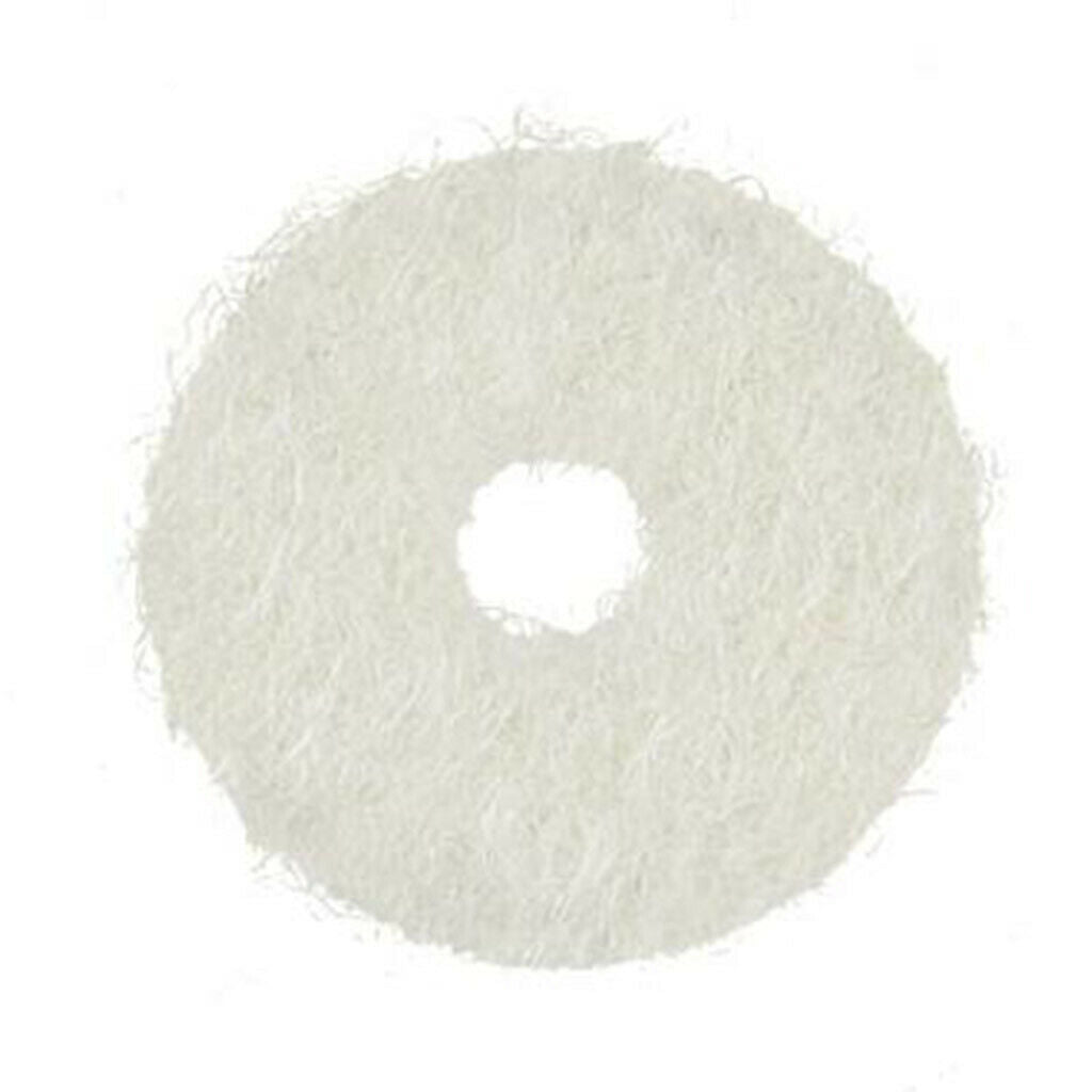 Pack of 90 White Piano Felt Balance Rail Punchings - Keyboard Washers