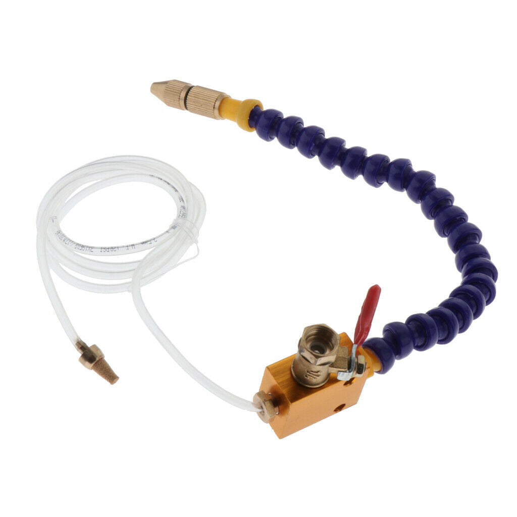 8mm Air Pipe for Mist Coolant Lubrication Spray System- CNC Lathe Milling Drill,