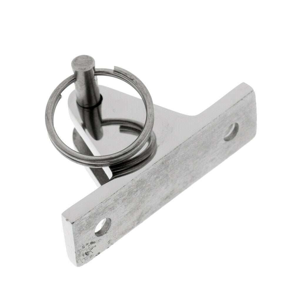 Bimini Top Deck Hinge w/ Quick Release Pin 90 Deg Marine 316 Stainless Steel