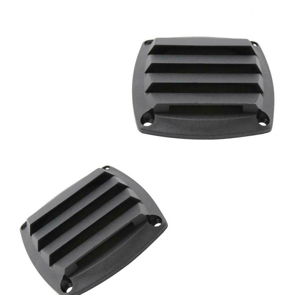 2x Plastic Louvered Vents Marine 3-1/4'' Hose Hull Air Vent Replacement