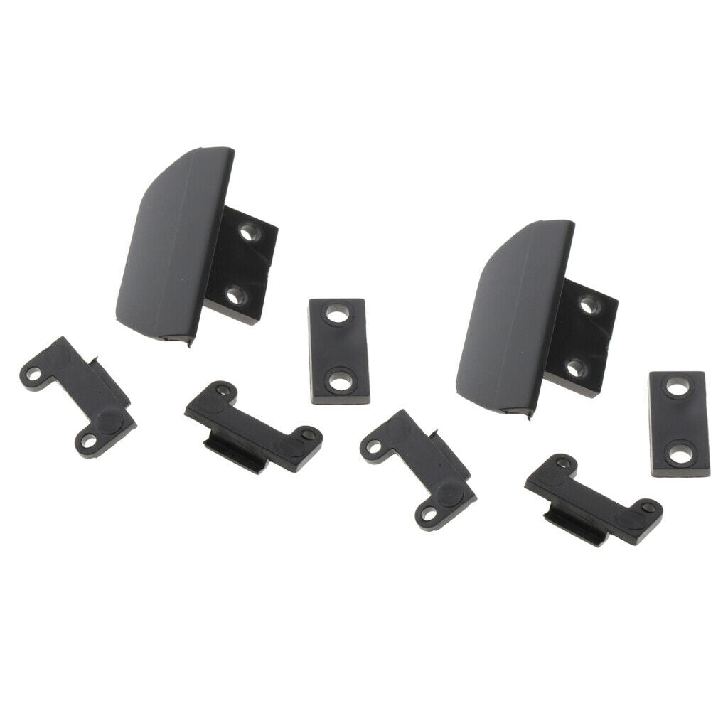 2 Pieces Black Plastic Anti-Collision Bumper for WLtoys 144001 RC Car Spare Part