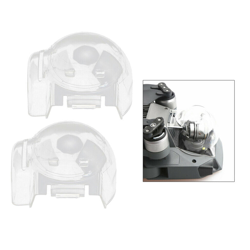 2x Clear PTZ Camera Protector Cover Lock Clamp For DJI