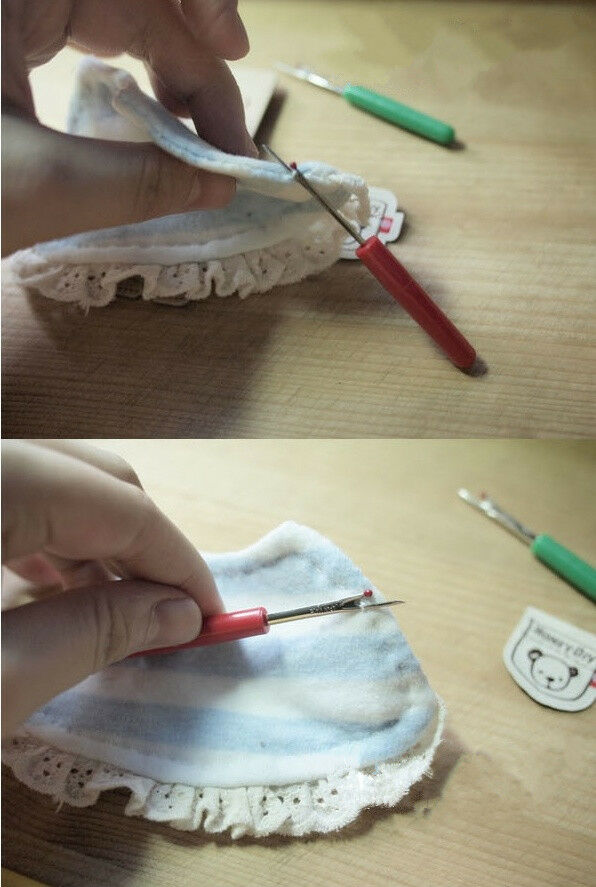 4PCS Stitch Unpicker Seam Ripper Thread Cutter Plastic Handle Craft Sewing Tool