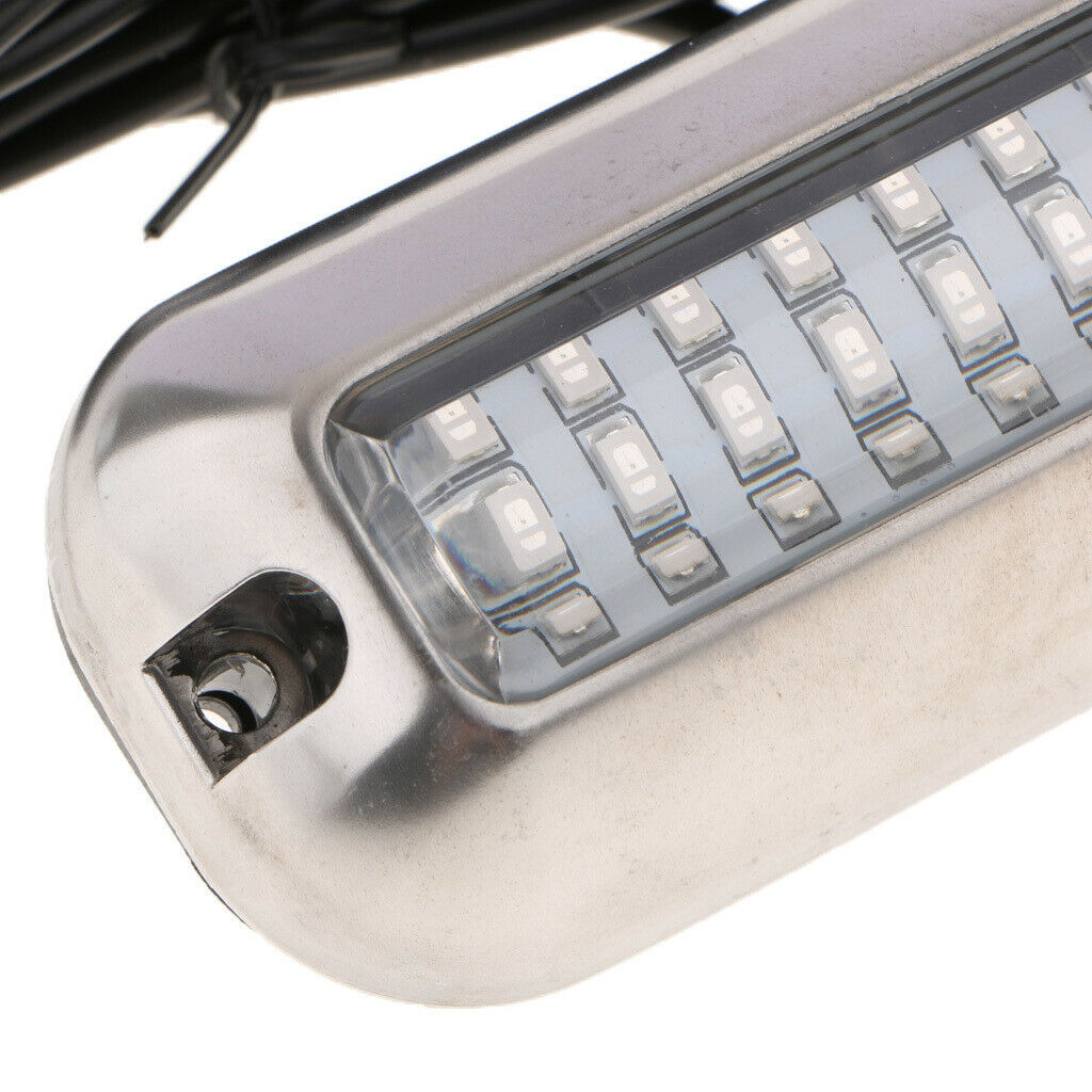316 Stainless Steel 27 LED Underwater Pontoon Marine Boat Transom Light