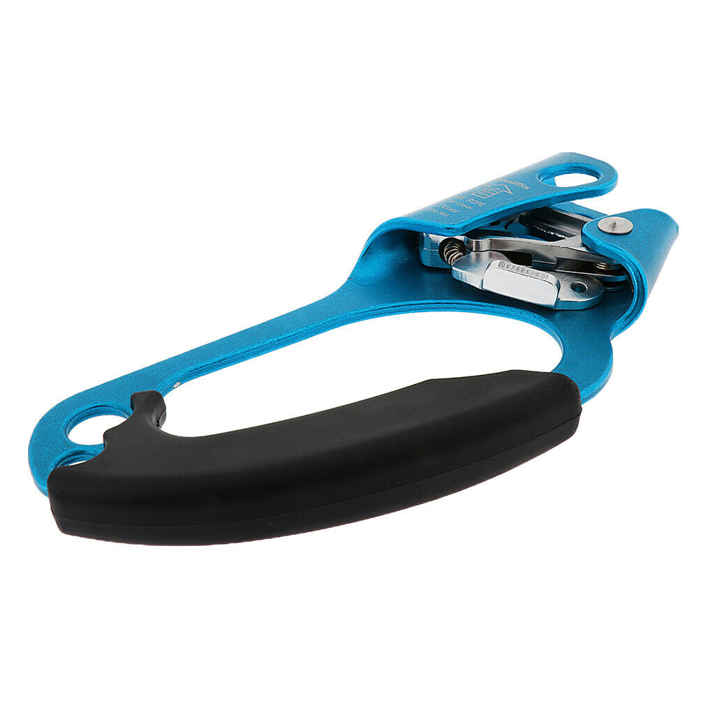 2Pcs Rock Climbing Right Hand Ascender Riser fit 8-13mm Rope Clamp Grasp Device