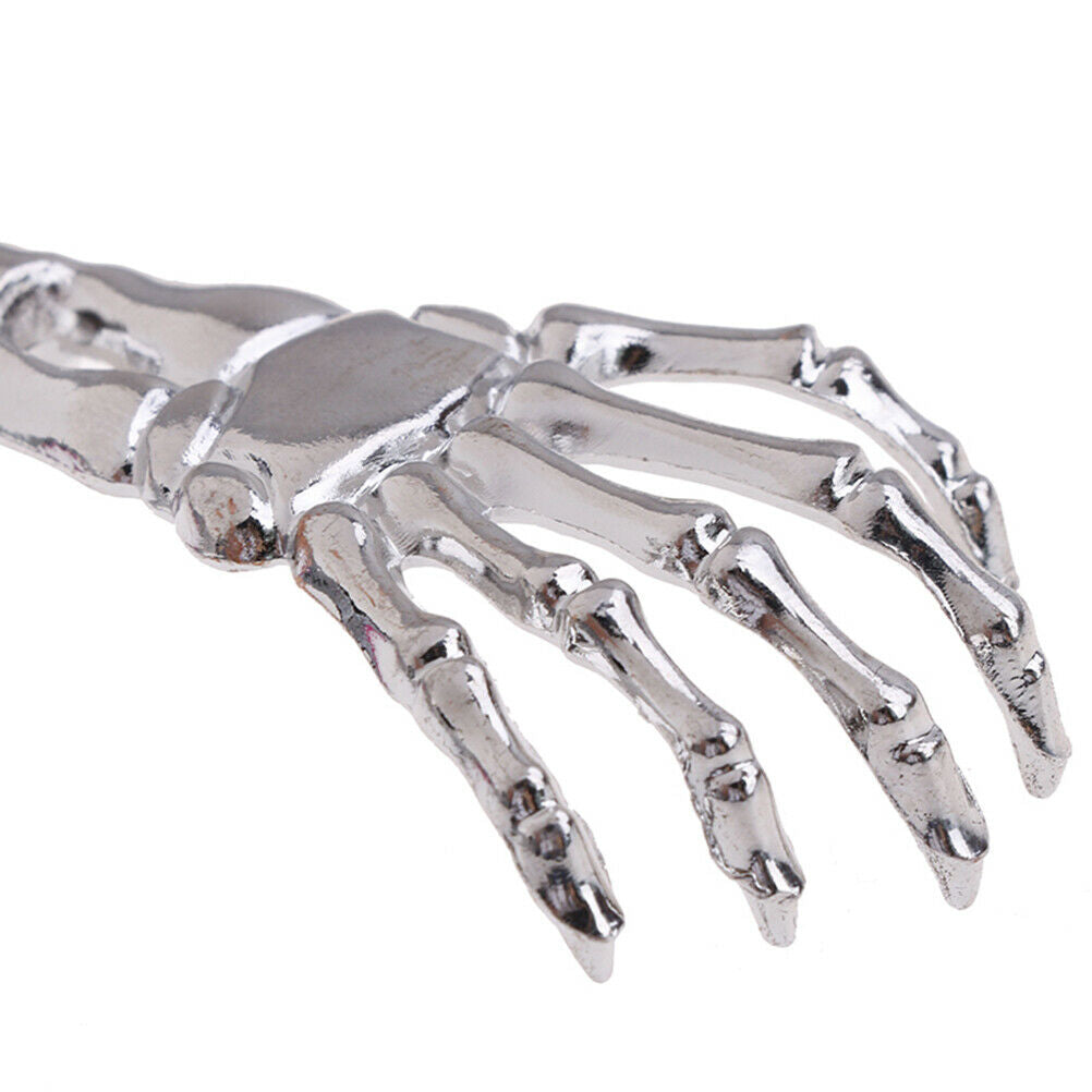 Extendable Hand Claw Back Scratcher Massager Stainless Steel Self ItchingReli DD