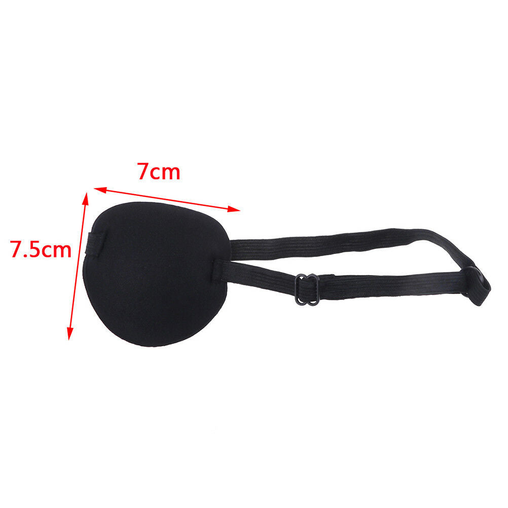 Concave eye patch goggles foam groove washable eyeshades adjustable strap raBDA