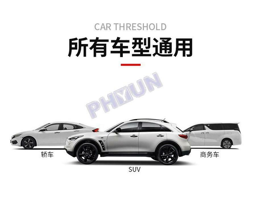 Car Rear Bumper Trunk Anti-scratch Protector Pad Cover Black+Red Racing Style