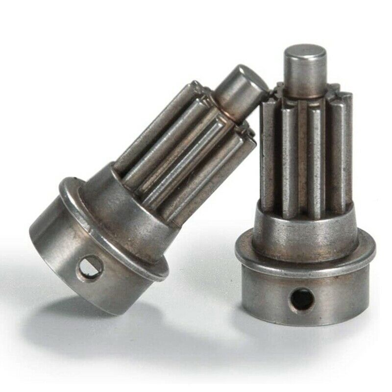 4Pcs Metal Front & Rear Portal Drive Shaft Input Gear Set 8259 8257 for TraxU6V3