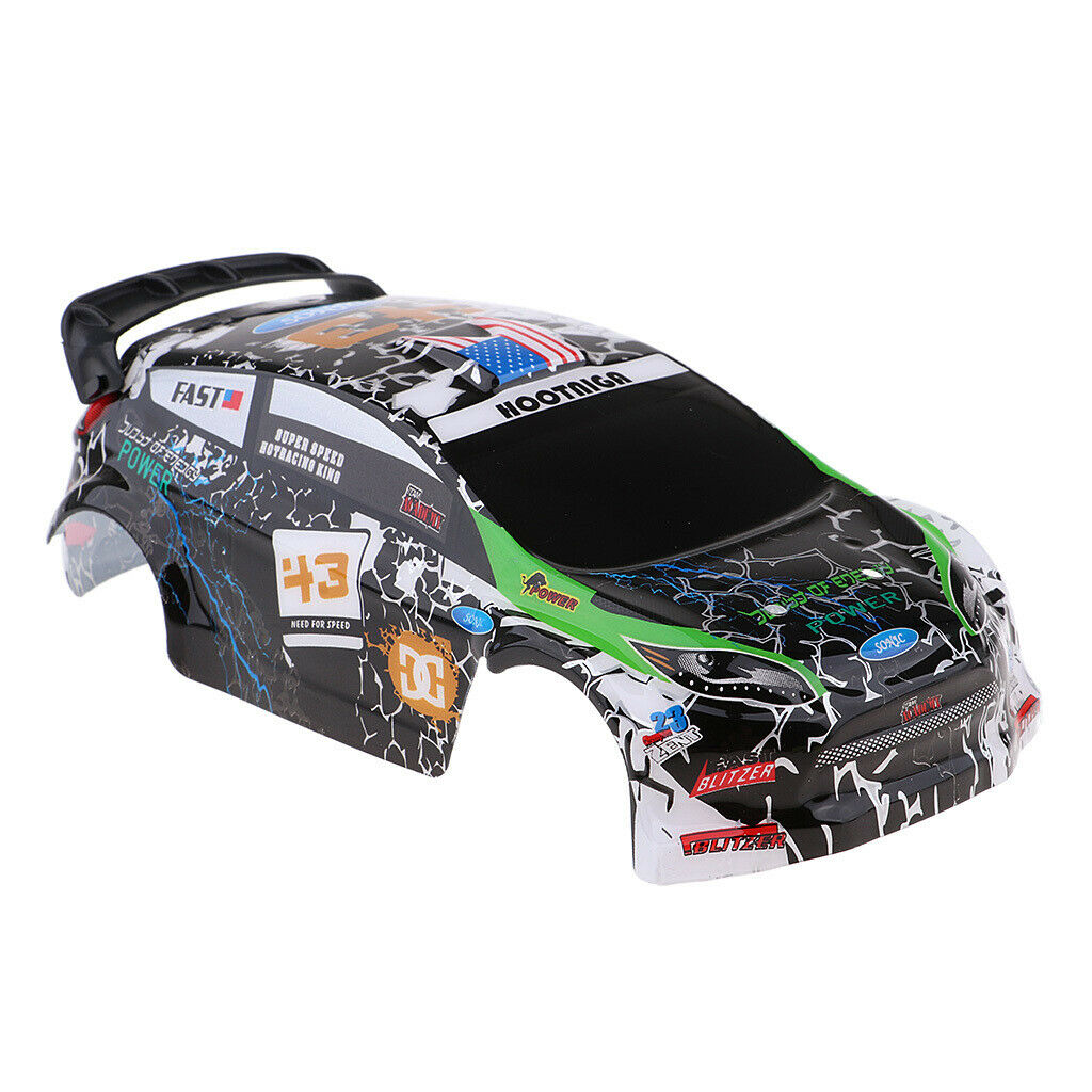 Plastic Body Shell Bodywork for WLtoys K989 1:28 RC Car Parts Accessory
