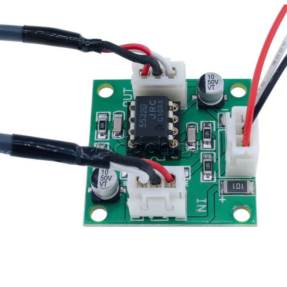 NE5532 OP-AMP Audio HIFI Preamplifier Dual Preamp Board for Bluetooth Pre-amp