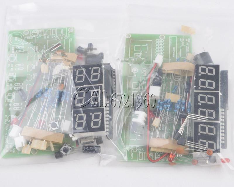 C51 6-Bits Digital Electronic Clock Electronic Production Suite DIY Kits