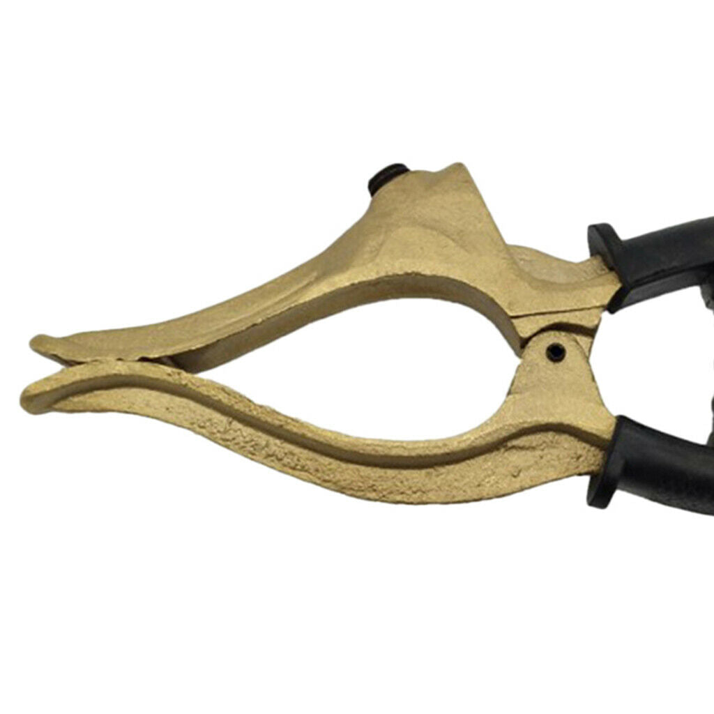 500A Electroplated Earth Clamp Welder Copper Ground Solder Clip