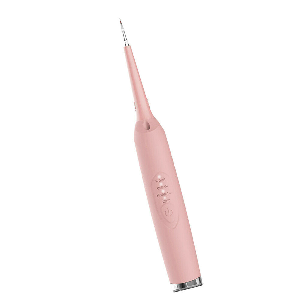 Electric Tooth Cleaner Floss Teeth Cleaning Oral Care for Men & Women Pink