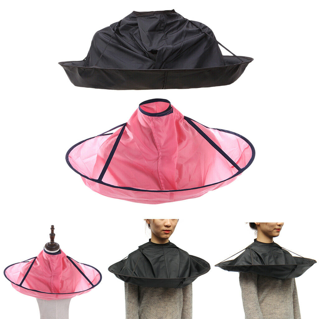 2x Professional Women Men DIY Hair Cutting Cape Haircut Cloth Hairdressing