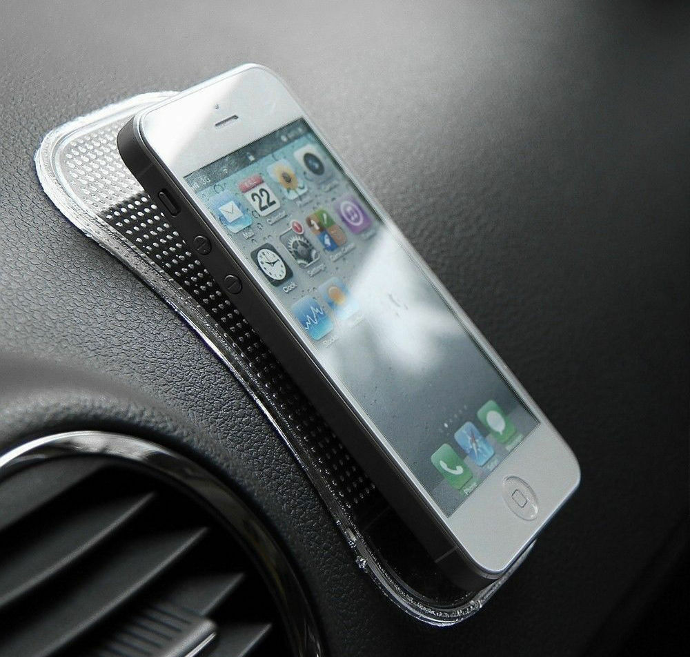 3x Nano Car Magic Anti-Slip Dashboard Sticky Pad Mat Phone Holde.l8