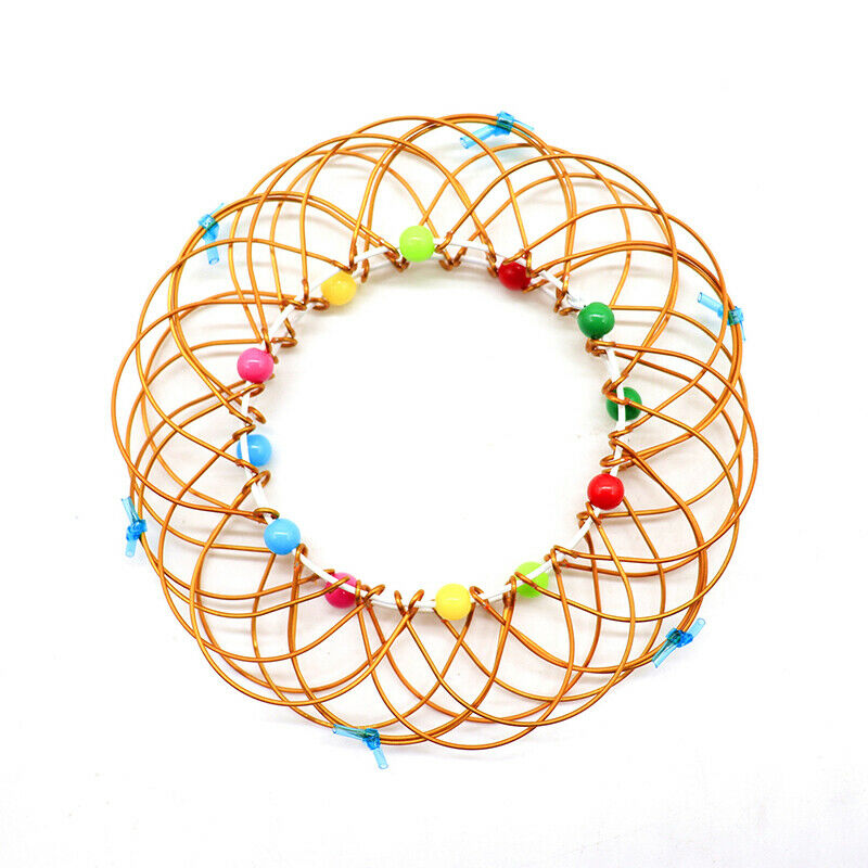 New Make Magic Steel Iron Ring Decompression Flexible Basket Soft Magical.l8