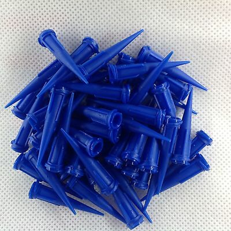 25pcs Smooth TT Industrial Dispensing Needle Blunt Tip Plastic Tapered Tips