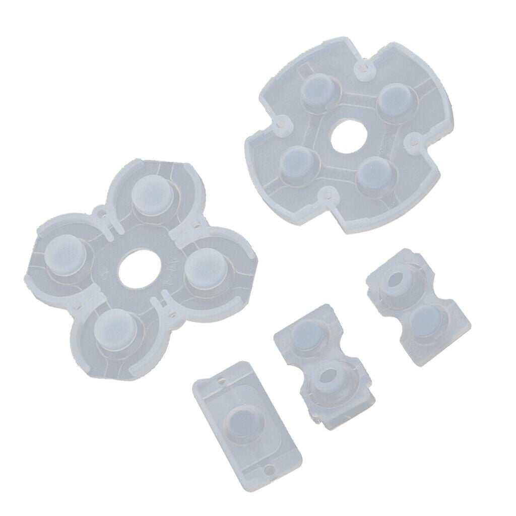 Controller Replacement Pads, Conductive Rubber Pad Button Replacement Kit for