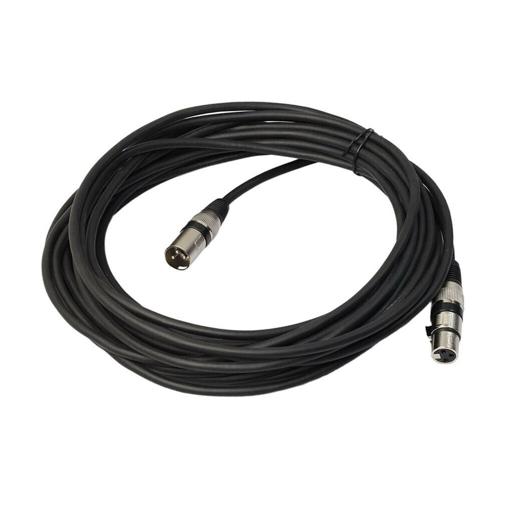 Durable DMX Signal Cable XLR Male To Female Cable 5M / 16.40 Feet