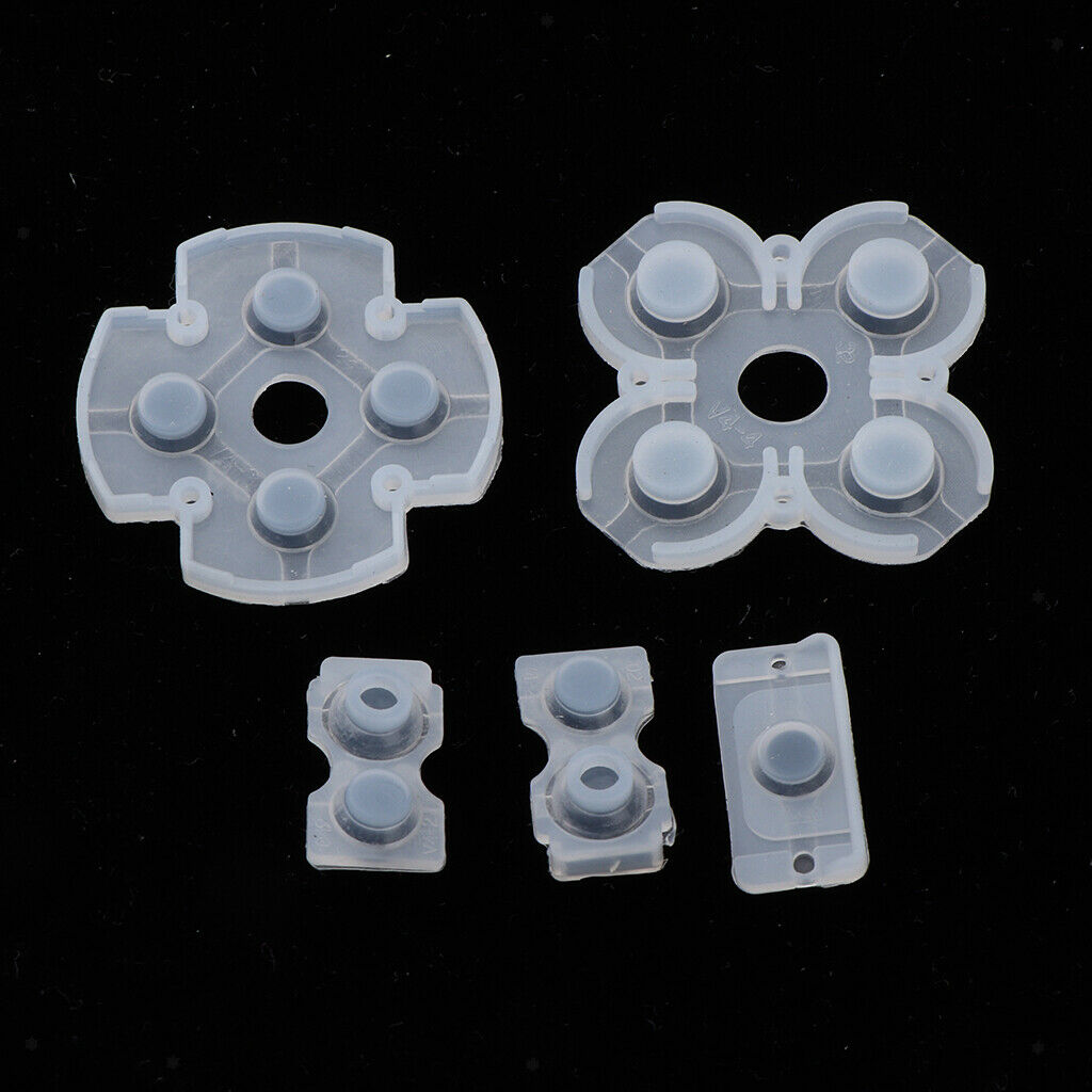 Controller Replacement Pads, Conductive Rubber Pad Button Replacement Kit for
