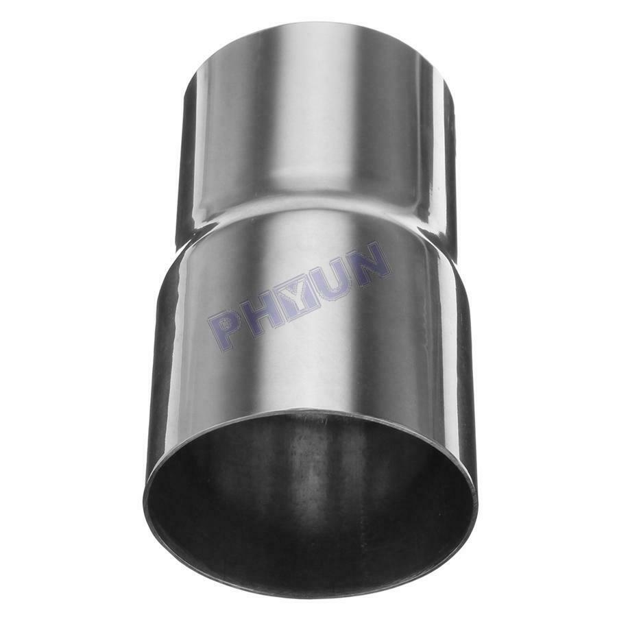 2.5" ID to 2.26" OD Car Exhaust Pipe Adapter Connector Premium Stainless Steel