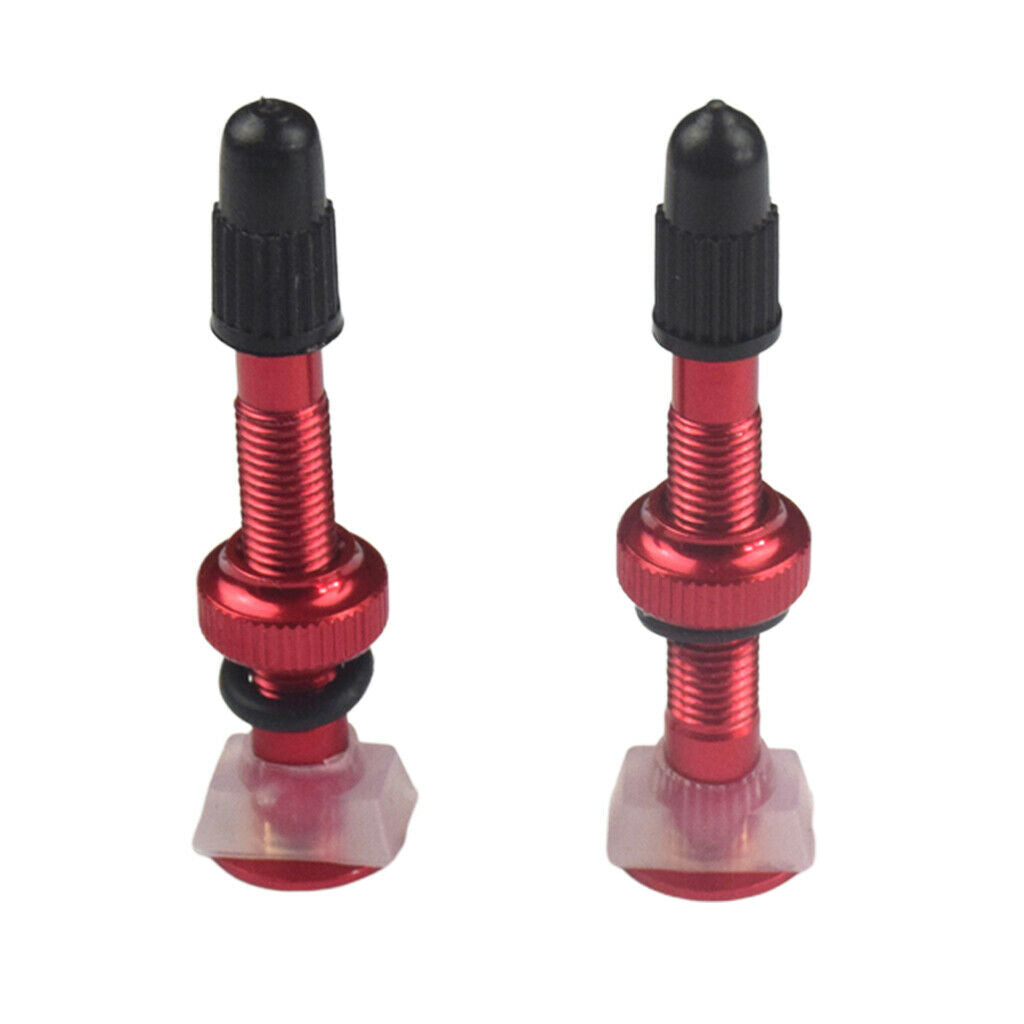 Aluminum 6Colors Bike Bicycle Presta Valves Core Universal Vacuum-Nozzle Red