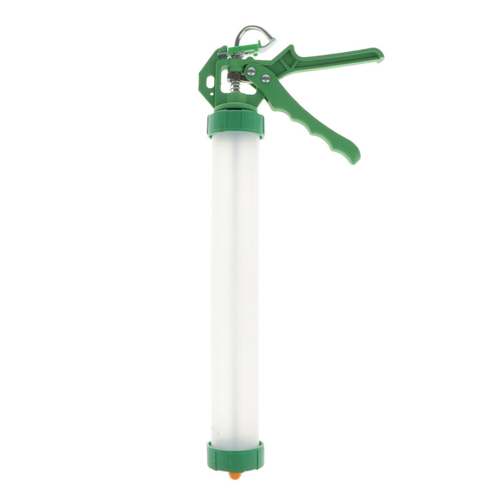 Adjustable Clear Caulking Gun Air Powered Dispensing Gun Spout Cutter 40cm