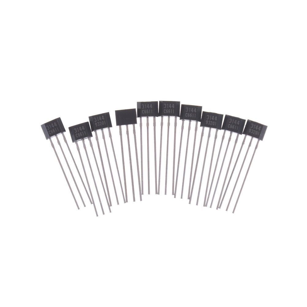 10pcs AH3144E OH3144 3144 Hall Effect Sensor Magnetic Detector Fin.l8
