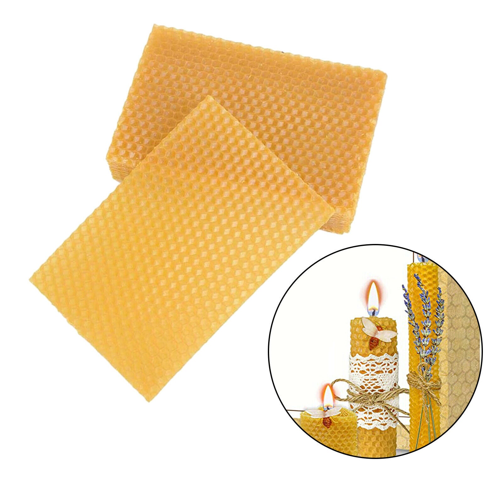 Beeswax Sheets Beeswax Foundation for Candle Making Bee Hive Sheets Deep