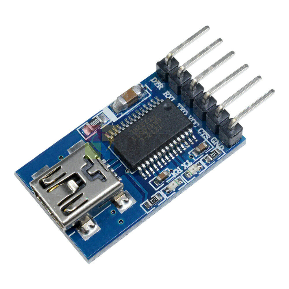 Lots 2PCS FT232RL USB to Serial Adapter Module Mini USB TO RS232 For Arduino
