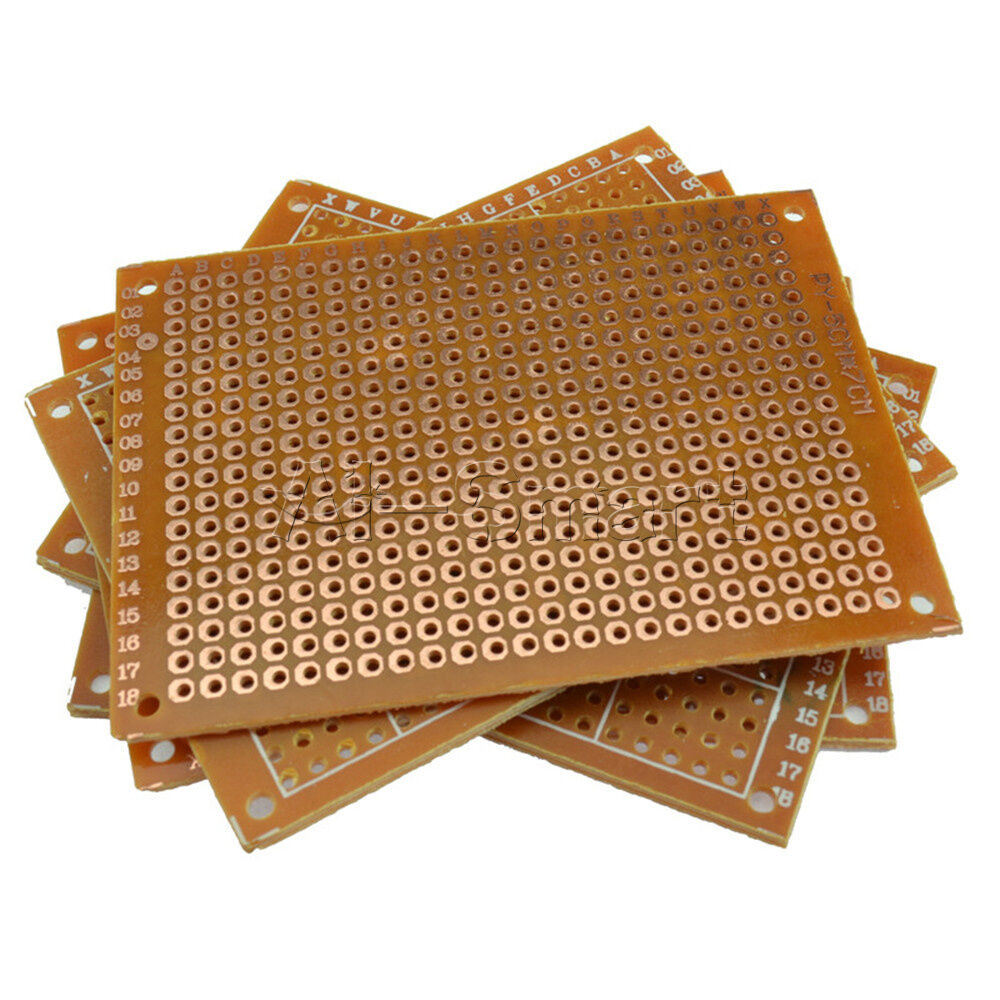5Pcs 5cm  x 7cm DIY Prototype Paper PCB for Universal Board prototyping pcb kit