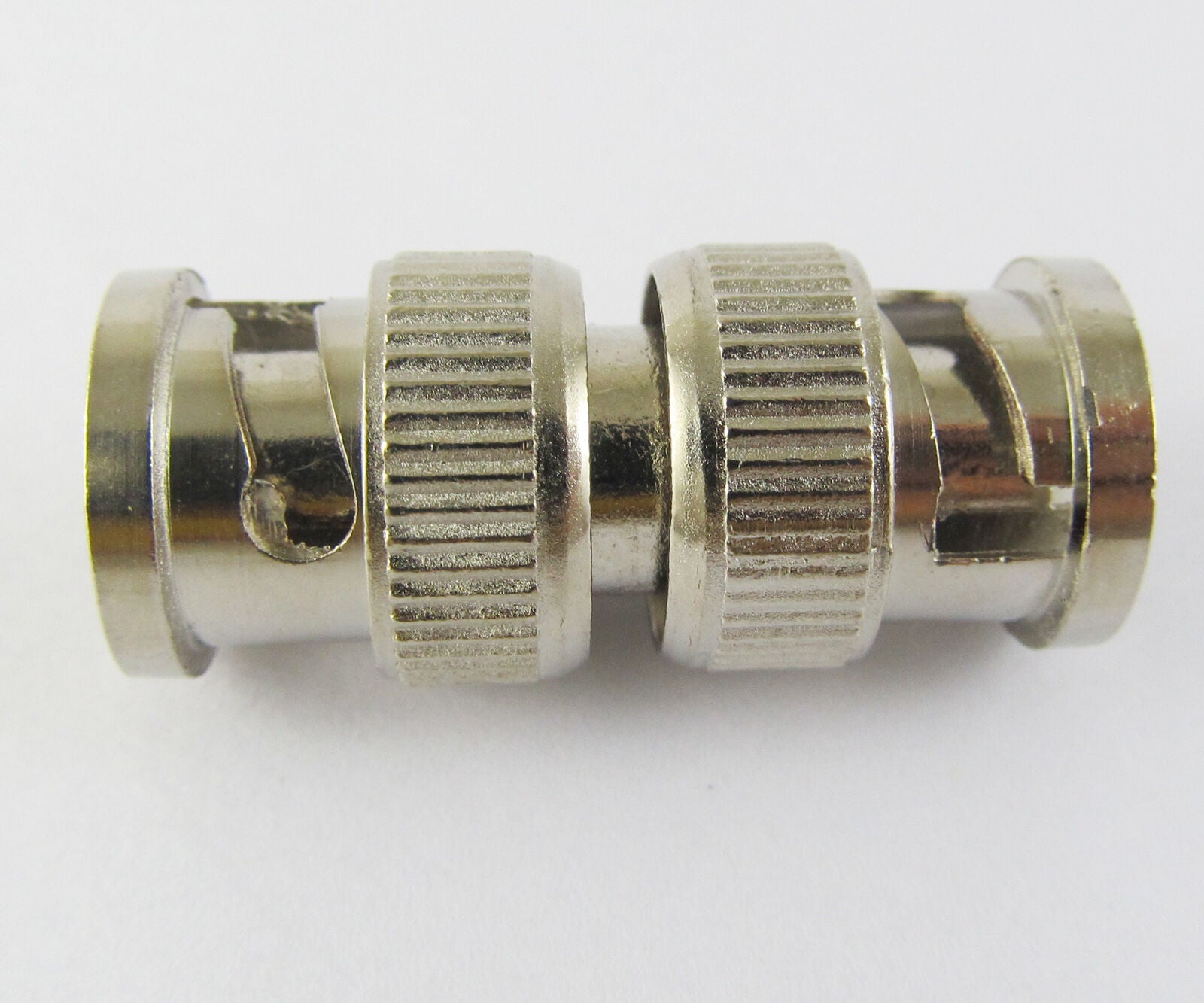 5pcs BNC male To BNC male M-M Coaxial Adapter connectors Nickel