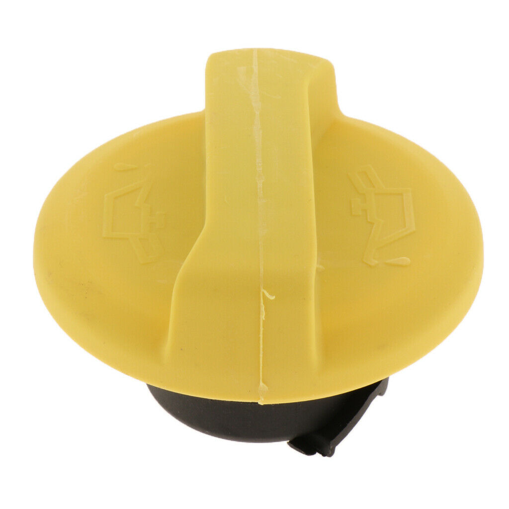 Engine Oil Gas Lid Tank Door Cover Yellow for Vauxhall Astra Tigra Zafira Meriva