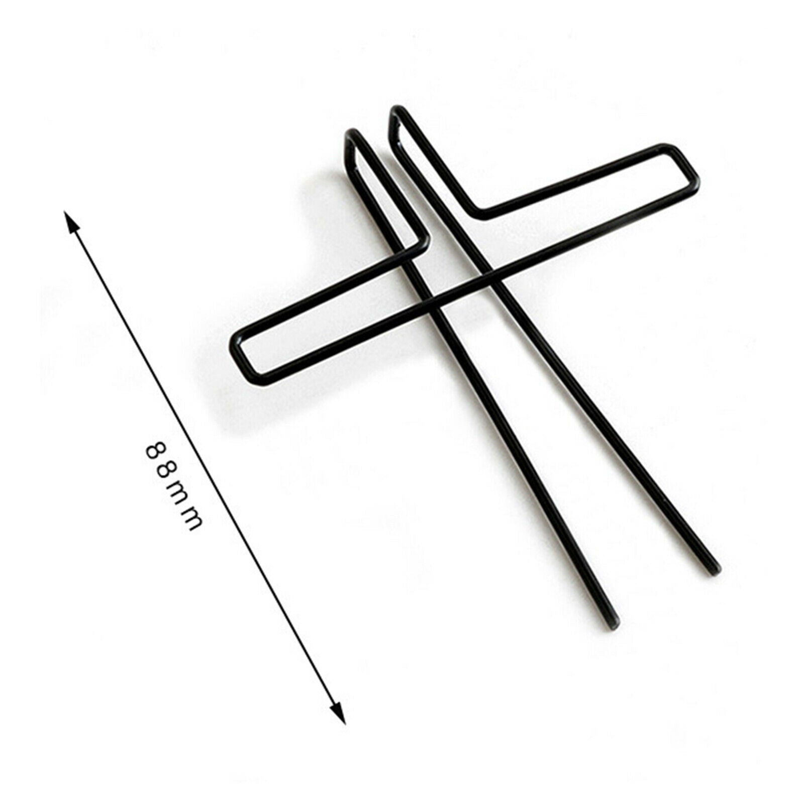 Wire Music Paper Holder High Strength Music Book Clip for Musicians Black