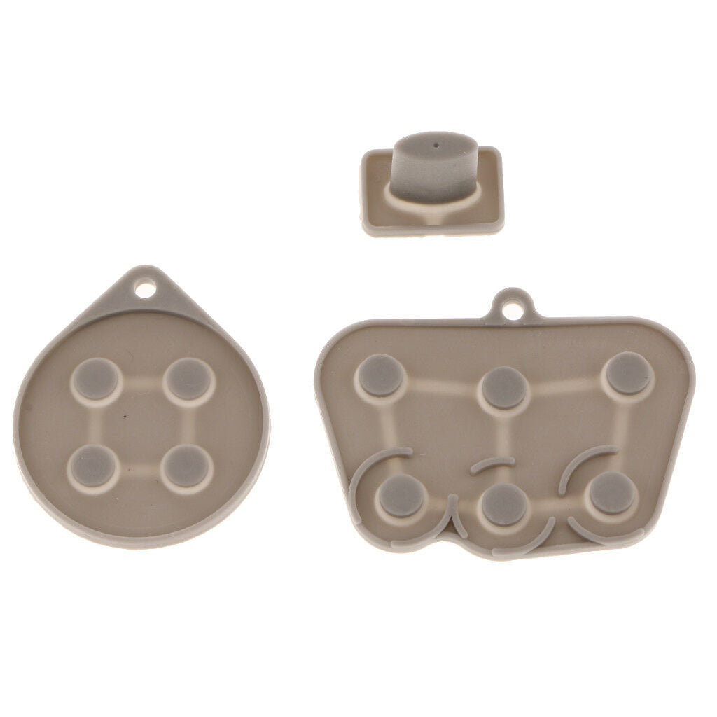 3x Conductive Rubber Pad for   Controller Contact Kit Repair Set
