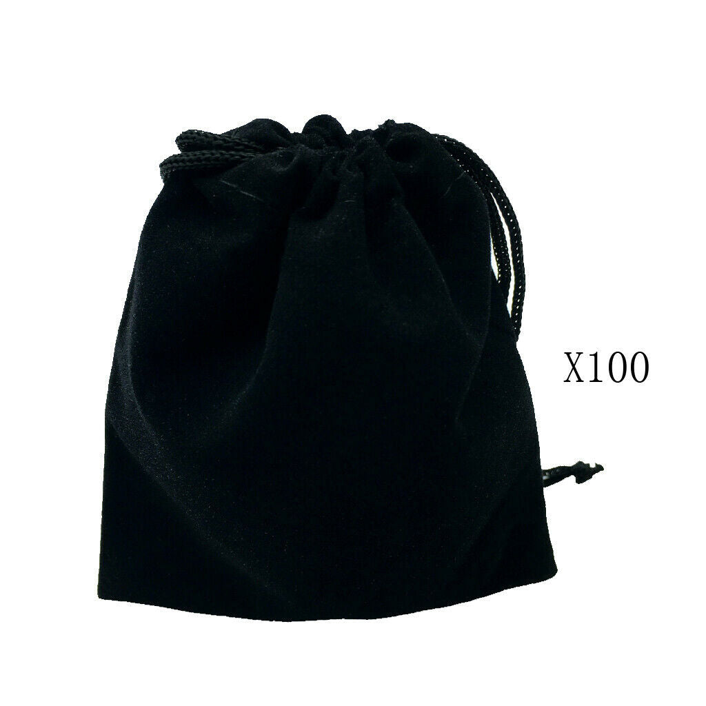 Set of 100 Drawstring Bags Candy Storage Small Pouches for Events Wedding