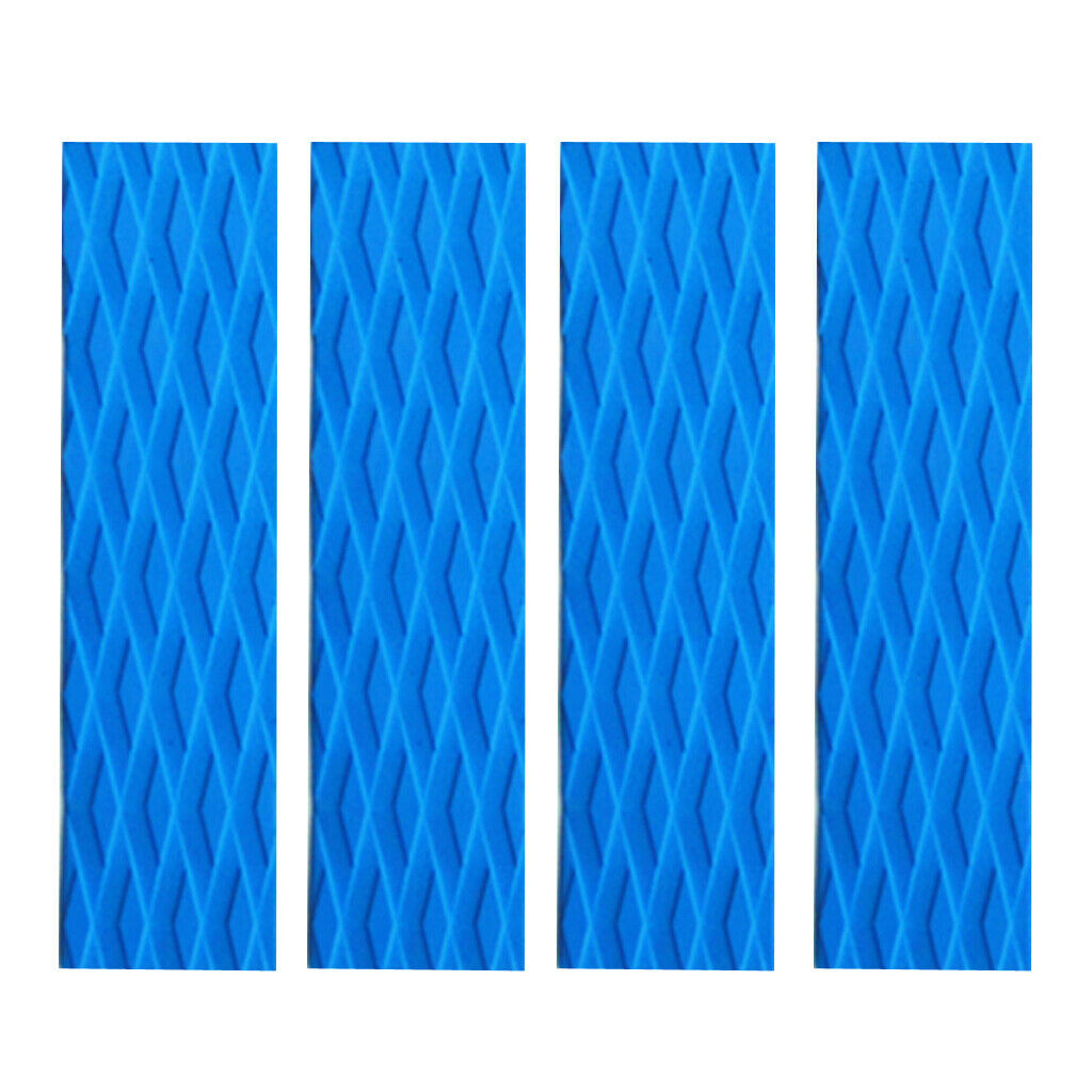 8pcs Anti-Skid Skimboard Traction Pad Surfing Paddle Shortboard Bar Grip Mat
