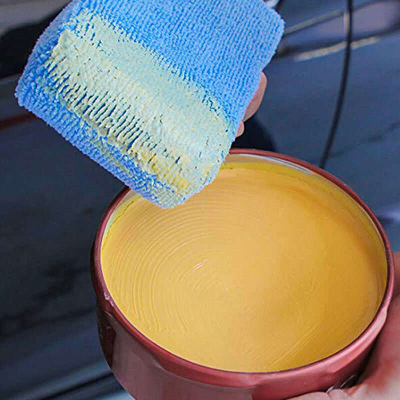 Microfiber Car Washing Sponge Automobile Cleaning Cloths Car Wax Polishin.l8