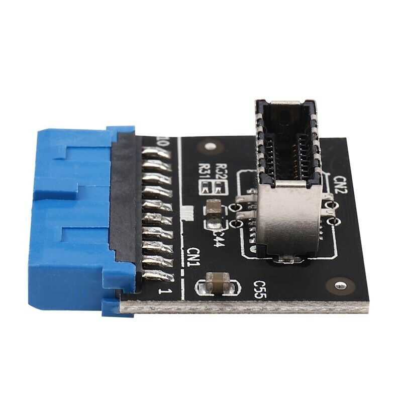 Computer Motherboard USB 3.0 Front 19-Pin to 3.1 Type-C Front Panel Header TX6H2
