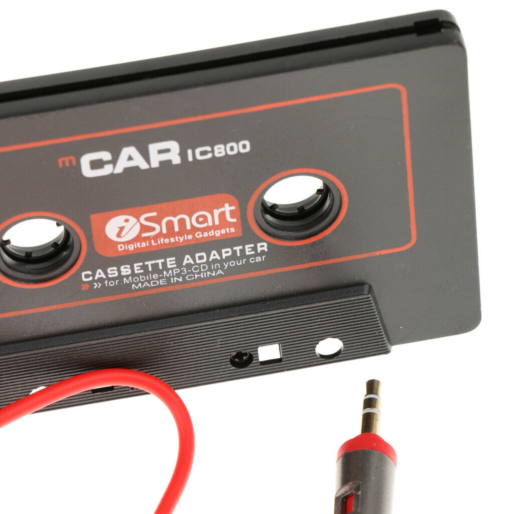 Audio AUX Car Cassette Tape Adapter Converter 3.5MM For  IPod MP3 CD