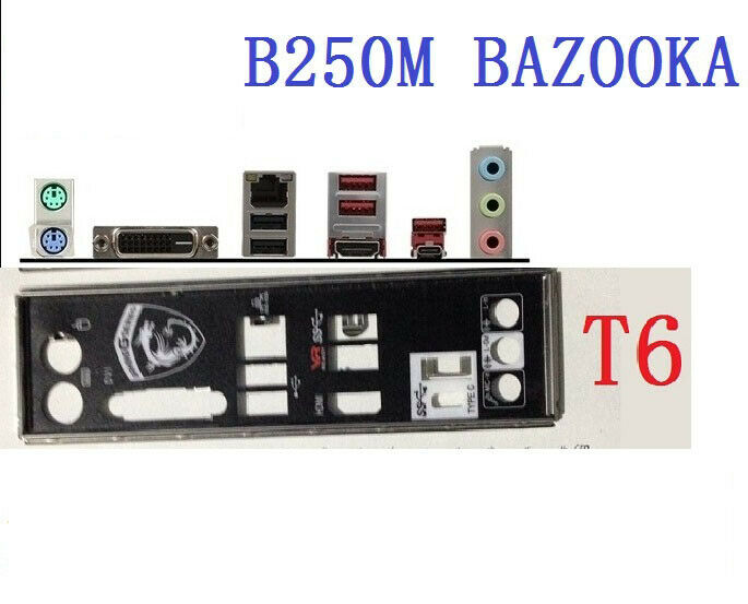 For MSI B250M BAZOOKA motherboard bezel T6
